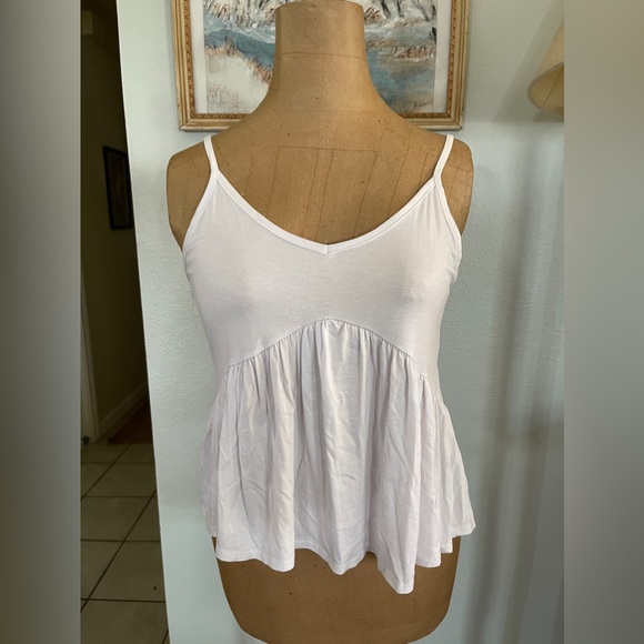 (NWOT) Brit&Bri Empire Waist Flowy Tank Top Size M - Picture 1 of 5